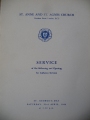 1966. gada 23. aprīlī Sv. Annas un Sv. Agneses baznīca tika iesvētīta luterāņu dievkalpojumiem, kad anglikāņi to nodeva latviešu Miera un igauņu draudzēm. Angļu un pārējās draudzes pievienojās baznīcai vēlāk.