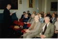 Pirmā Apvienotās Londonas latviešu ev. lut. un Miera draudzes sapulce 1994. gada martā.